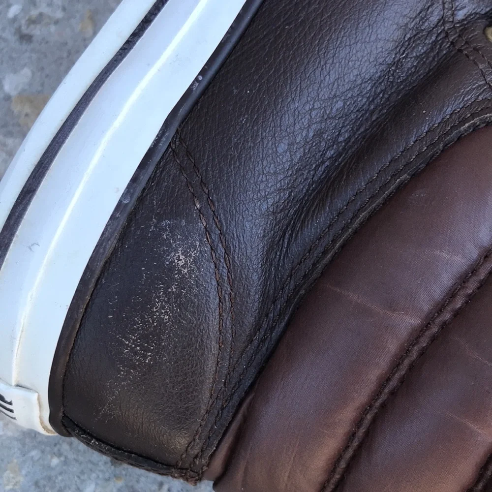 CONVERSE Chuck Taylor Padded Collar High 4 Farben Brown Leather Shoes | …